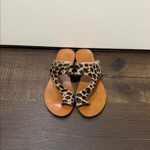 Kenneth Cole New York Leopard Print Sandals